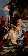 Giovanni Battista Tiepolo Anbetung der Heiligen Drei Konige oil on canvas